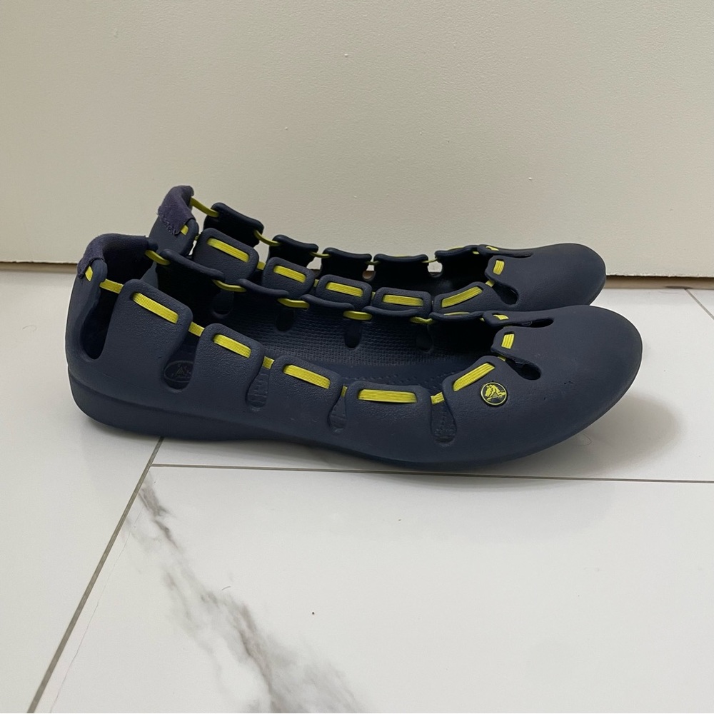 Crocs Navy Comfort Flats Shoes